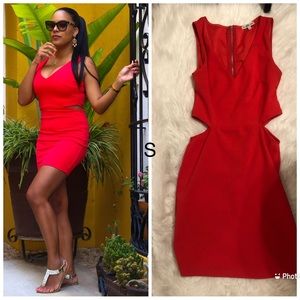 Charlotte Russe cutout mini dress